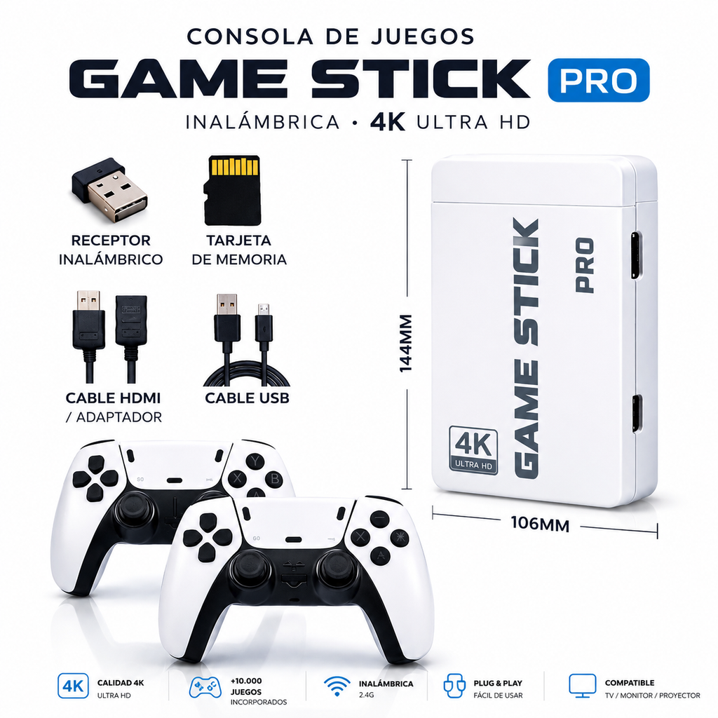 Game stick 32mil juegos
