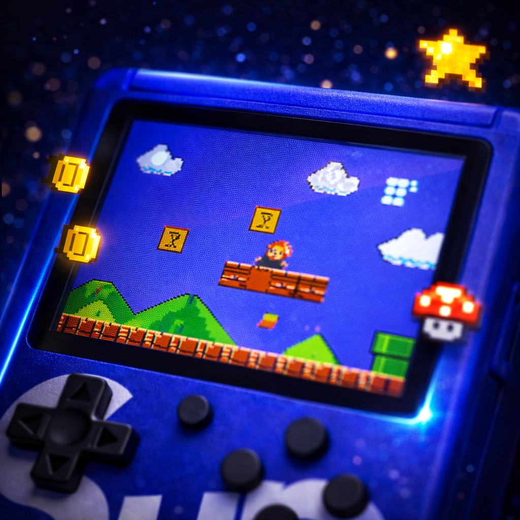 Pack 2 mini consolas 400 juegos 