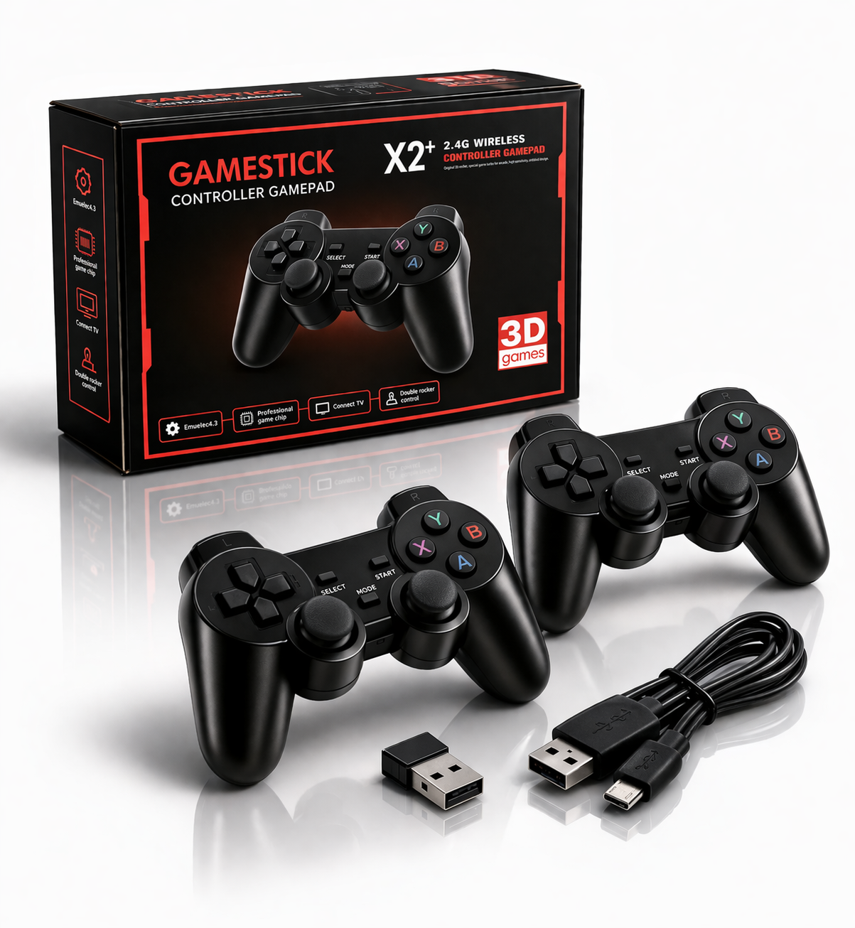 Game stick 20mil juegos 3D